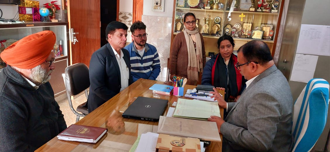 Special Monitor of National Human Rights Commission visited Prem Ashram and Observation Home Samurkalan of Una district.